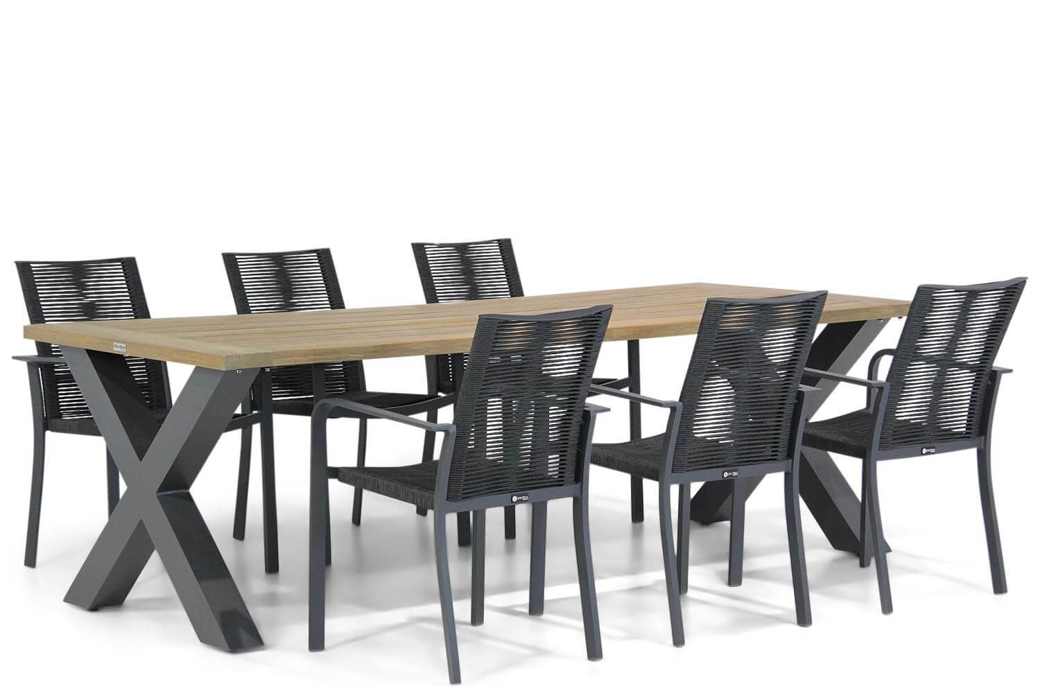 Santika Annisa/Cardiff 240 cm dining tuinset 7-delig thumbnail