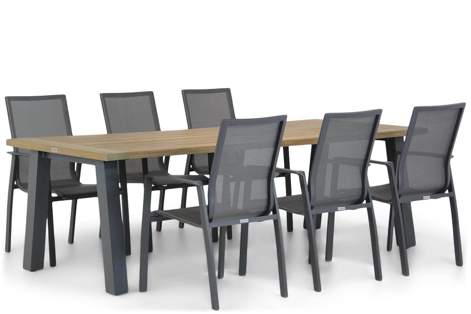 Lifestyle Ultimate/Glasgow 240 cm dining tuinset 7-delig thumbnail
