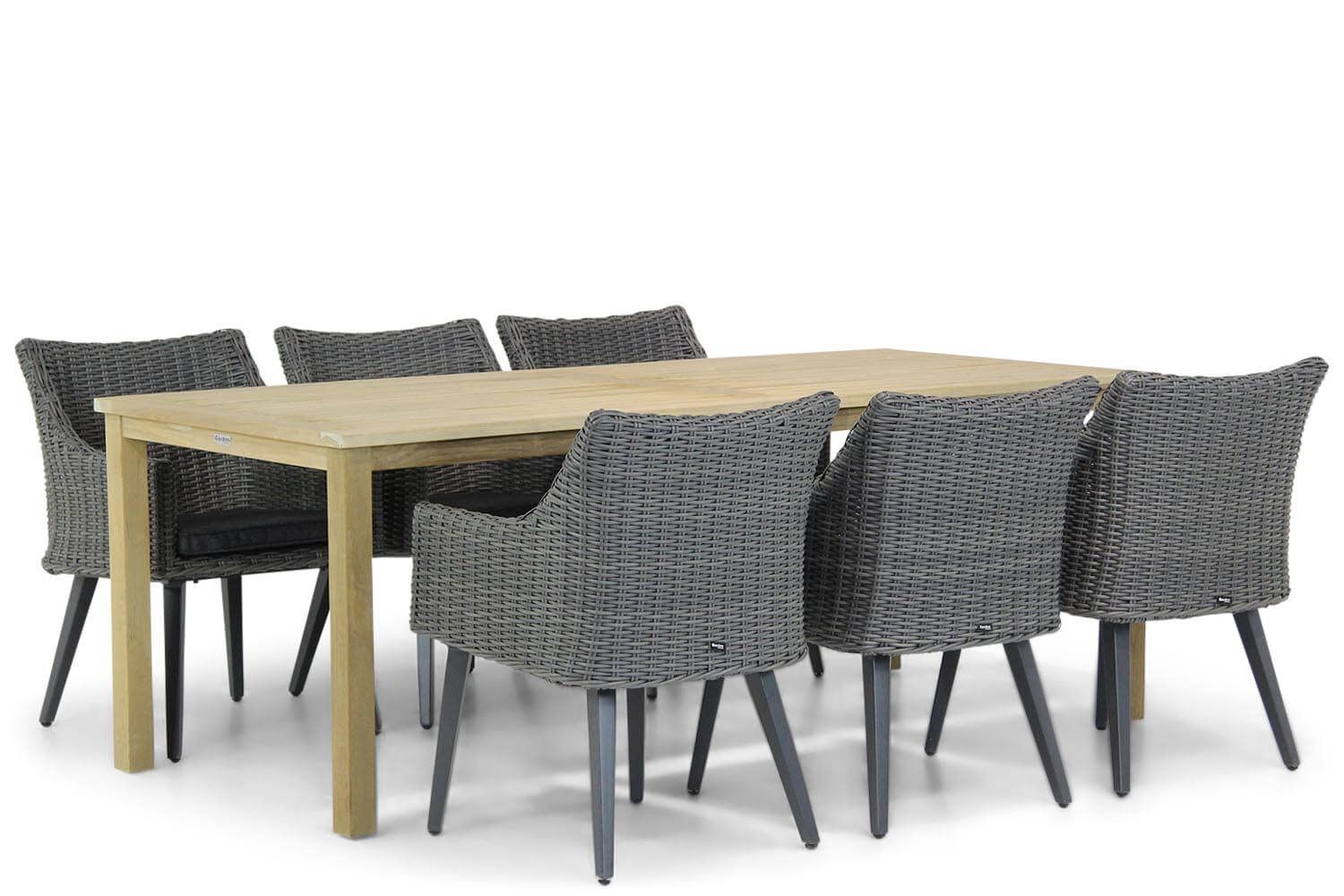 Garden Collections Milton/Weston 210 cm dining tuinset 7-delig thumbnail