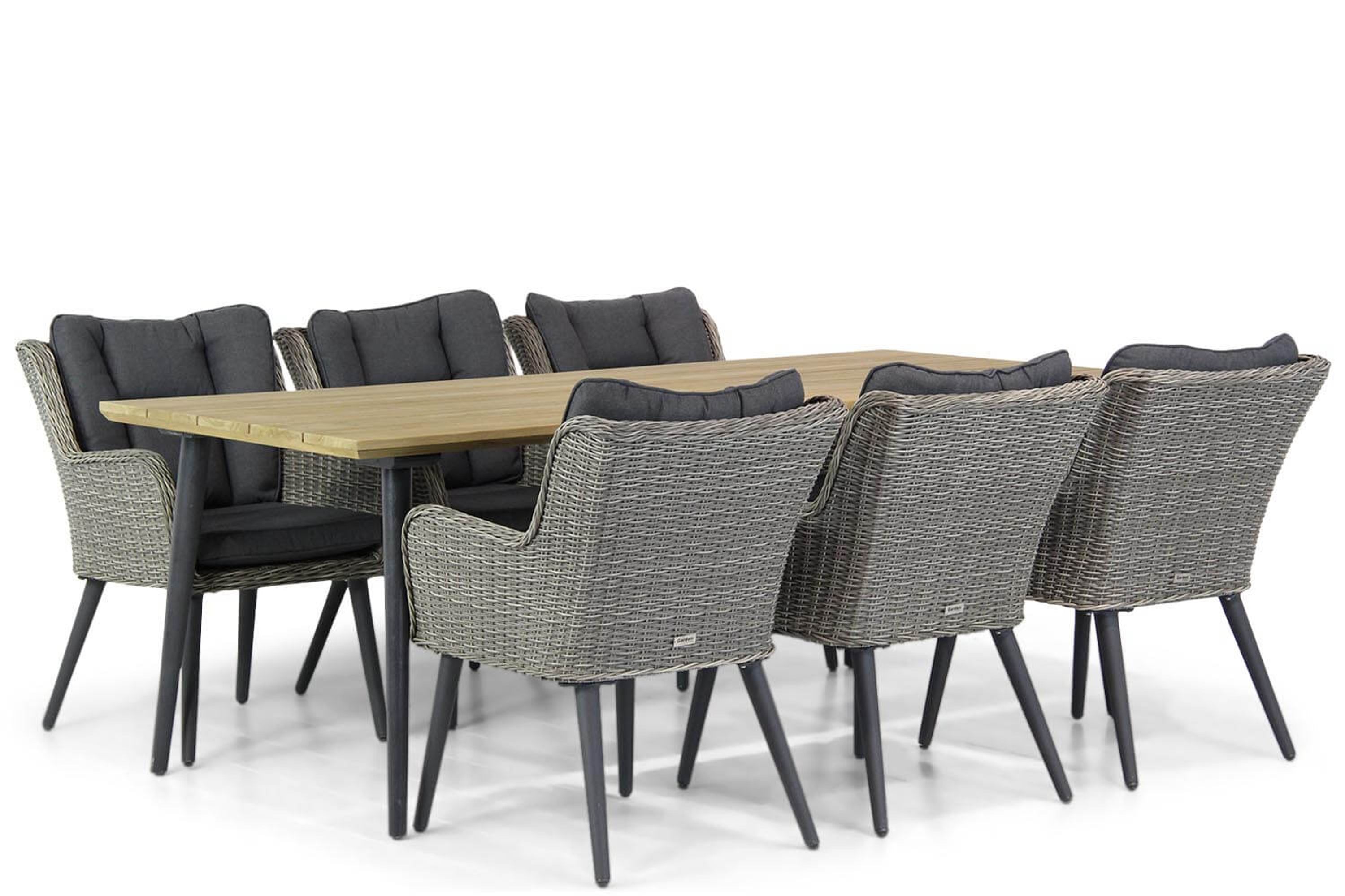 Garden Collections Boston/Montana 240 cm dining tuinset 7-delig