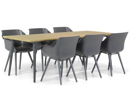 Hartman Sophie studio/Montana 240 cm dining tuinset 7-delig 