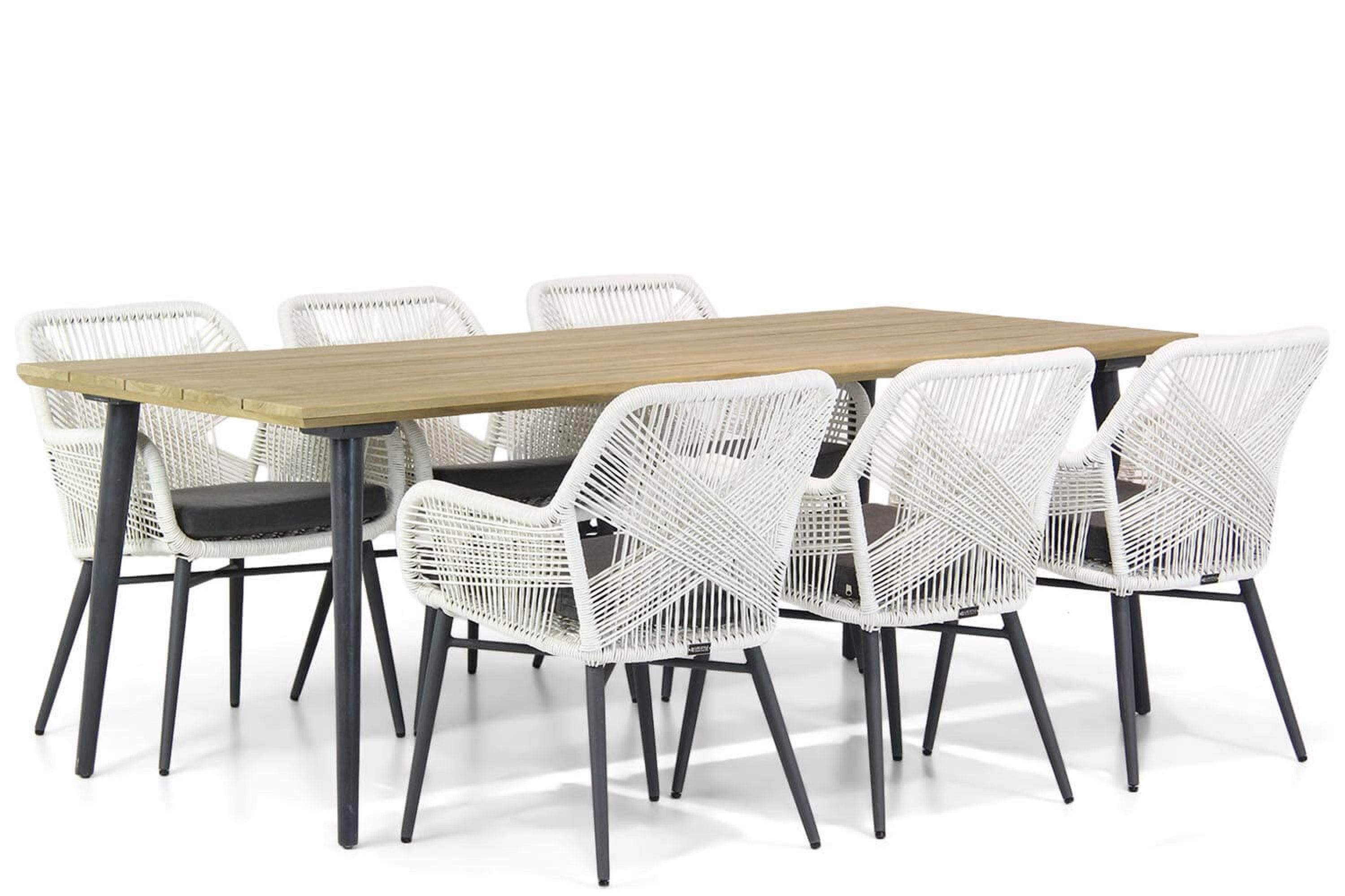 Lifestyle Advance/Montana 240 cm dining tuinset 7-delig