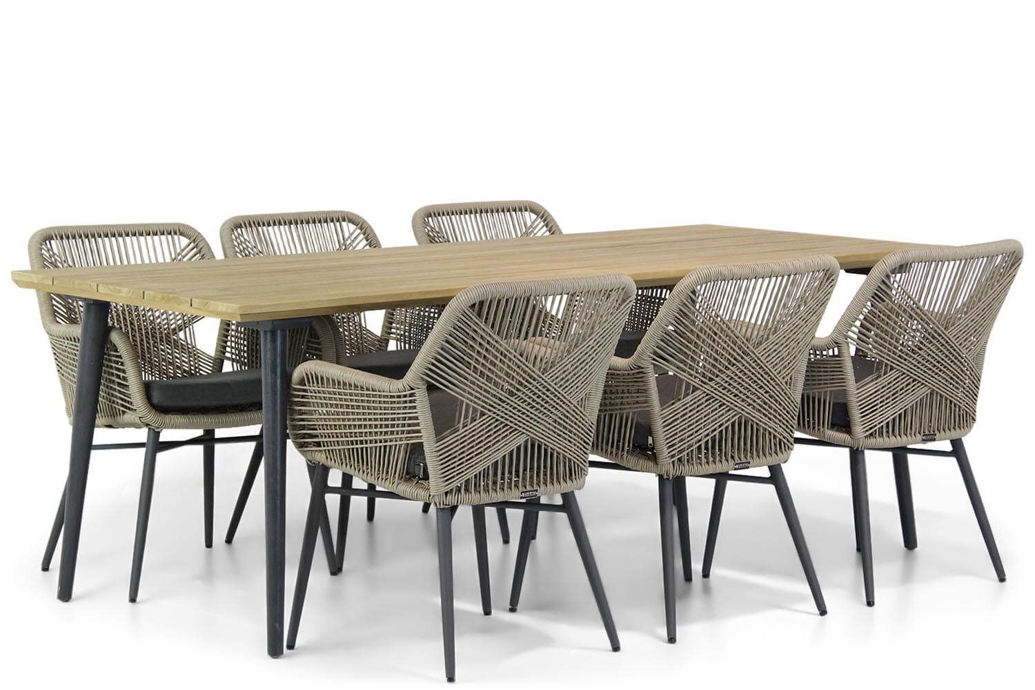Lifestyle Advance/Montana 240 cm dining tuinset 7-delig thumbnail