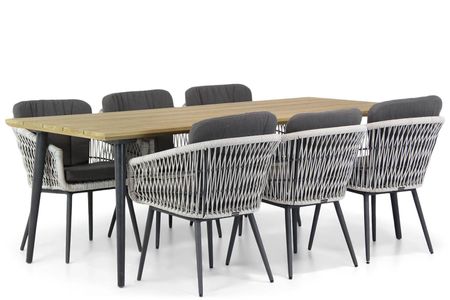 Lifestyle Western/Montana 240 cm dining tuinset 7-delig