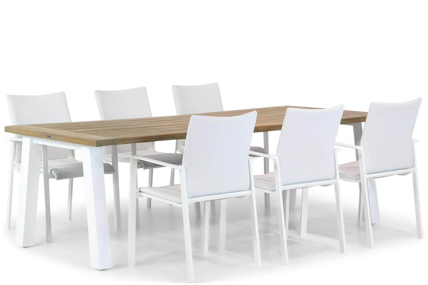 Lifestyle Rome/Glasgow 240 cm dining tuinset 7-delig thumbnail