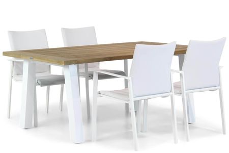 Lifestyle Rome/Glasgow 180 cm dining tuinset 5-delig