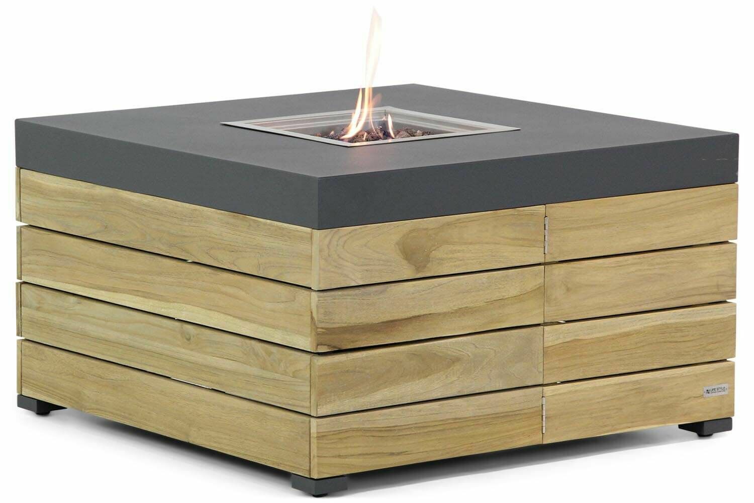 Lifestyle Newton lounge vuurtafel 95 x 95 cm thumbnail