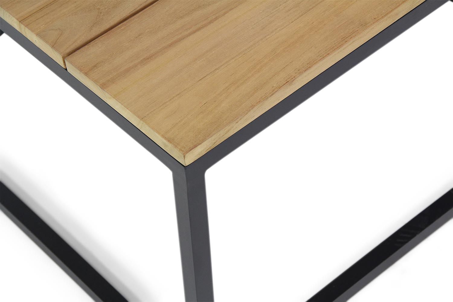 Cosiloft lounge vuurtafel 100 x 100 cm Antracite