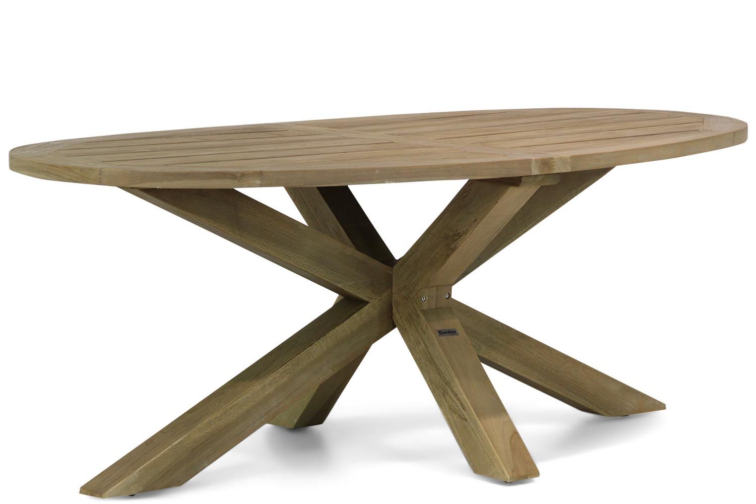 Lifestyle Boston dining tuintafel ovaal 200 x 110 cm thumbnail