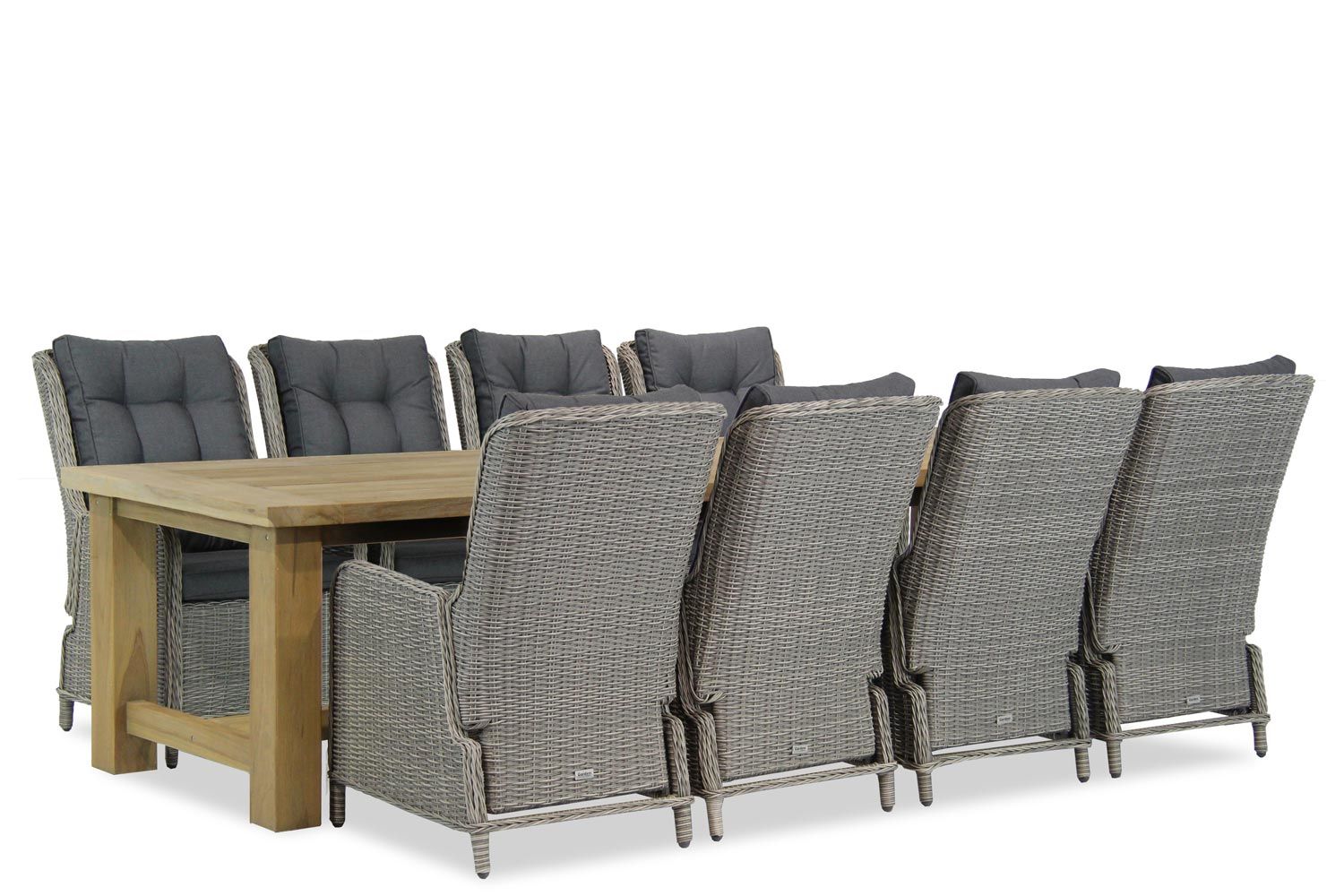 Garden Collections Kingston/Fourmile 300 cm dining tuinset 9-delig thumbnail