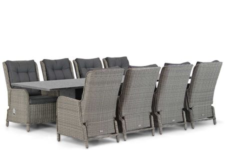 Garden Collections Kingston/Graniet 300 cm dining tuinset 9-delig