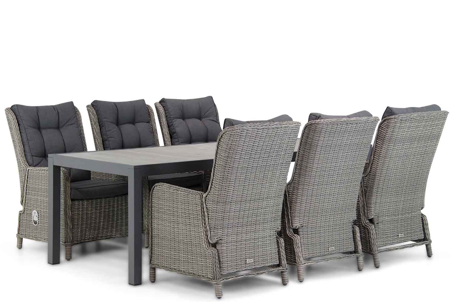 Garden Collections Kingston/Residence 220 cm dining tuinset 7-delig thumbnail