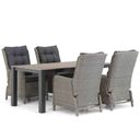 Garden Collections Kingston/Valley 180 cm dining tuinset 5-delig thumbnail