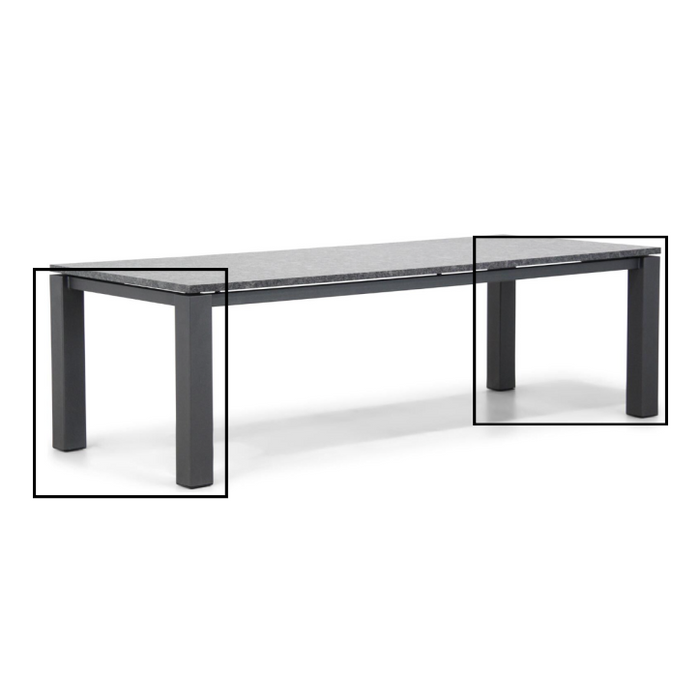 Hartman Royal Club/Alaska 240 cm dining tuinset 7-delig