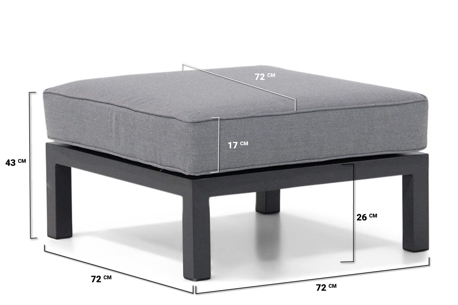 Lifestyle Lagos hoek loungeset 5-delig thumbnail