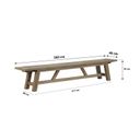 Lifestyle Dallas/Lazio 260 cm dining tuinset 5-delig thumbnail