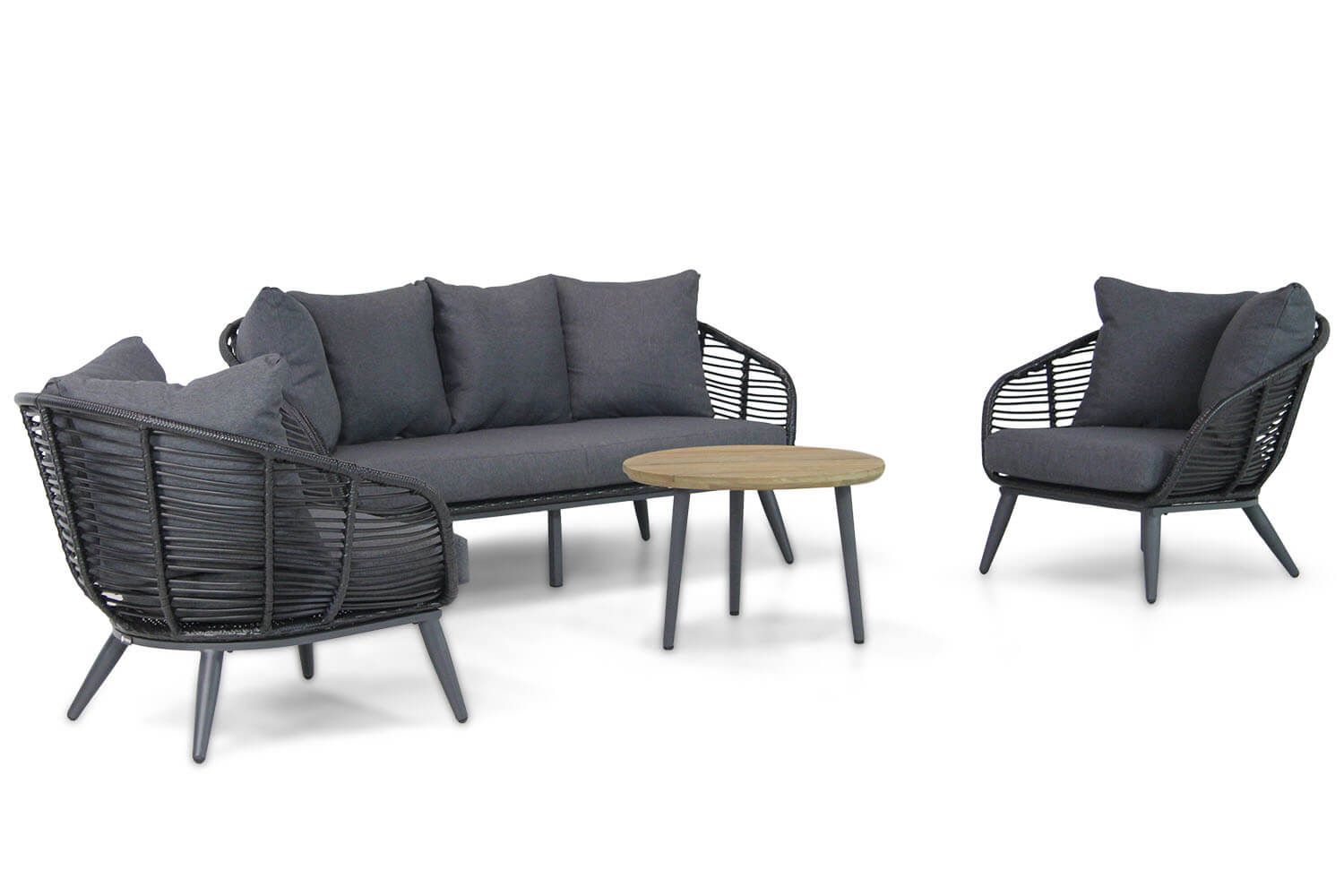 Coco Leonardo/Montana 70 cm stoel-bank loungeset 4-delig