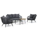 Coco Leonardo/Pacific 60 cm/Montana 70 cm stoel-bank loungeset 5-delig thumbnail