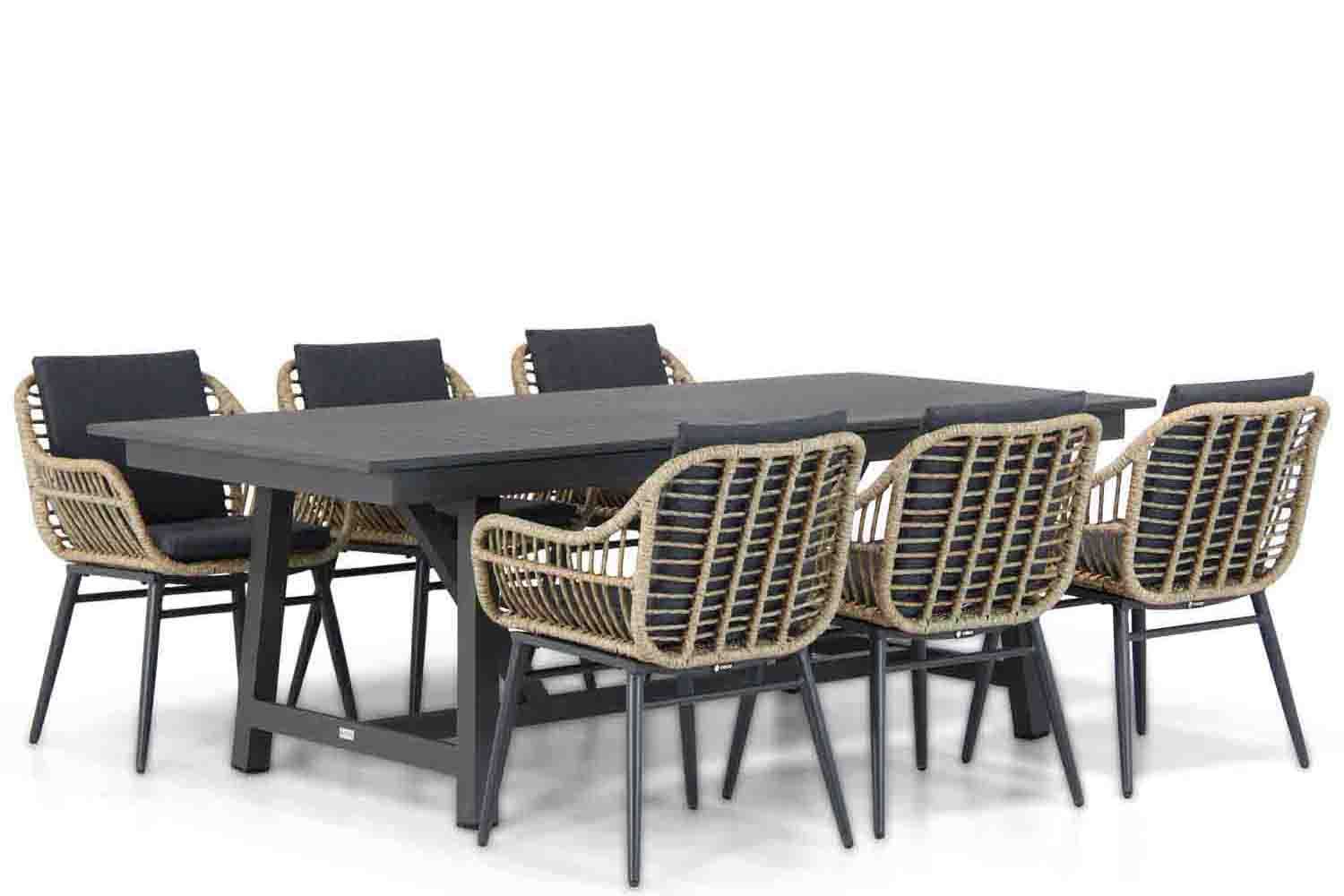 Coco Leonardo/General 217/277 cm dining tuinset 7-delig thumbnail