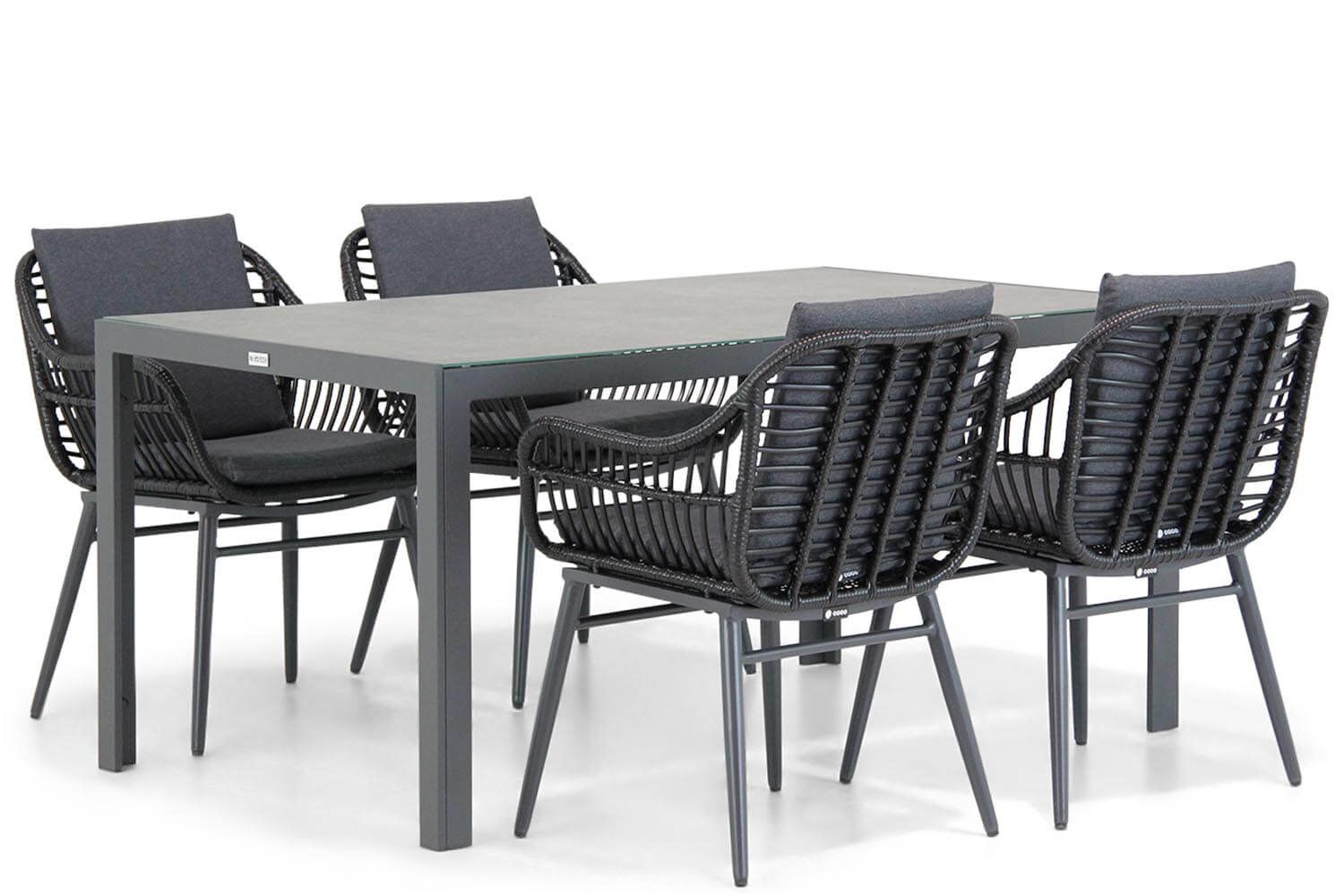 Coco Leonardo/Varano 160 cm dining tuinset 5-delig thumbnail