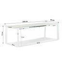 Lifestyle Rome/Alicante 180/240 cm dining tuinset 5-delig thumbnail