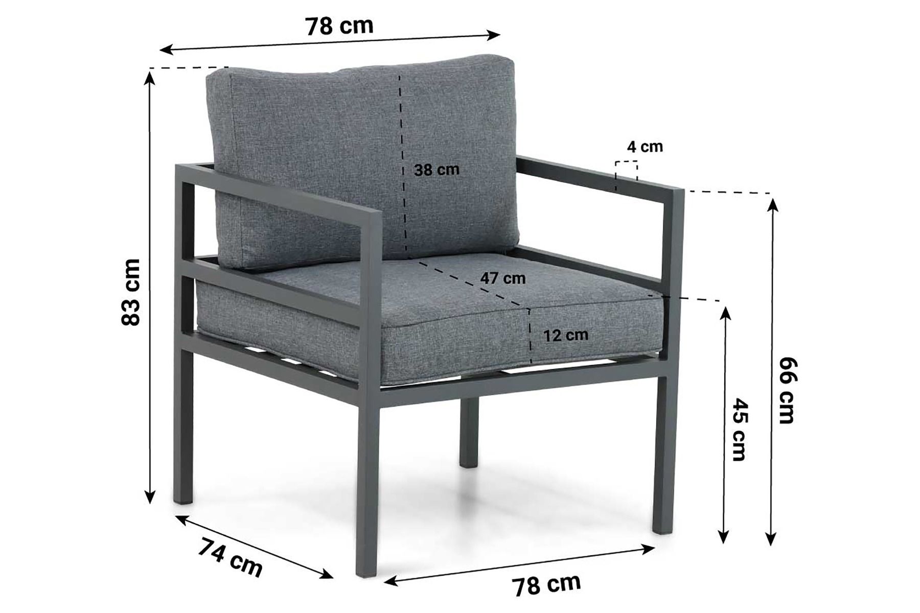 Lifestyle Altino hoek loungeset 5-delig