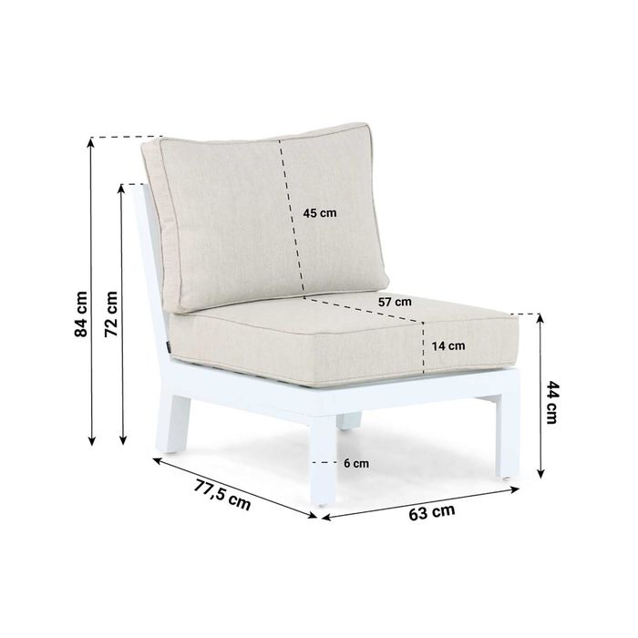 Lifestyle Bilbao hoek loungeset 4-delig