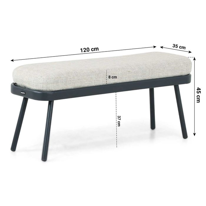 Lifestyle Boretti dining loungeset 4-delig