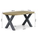Lifestyle Falcon/Cardiff dining tuintafel 180 x 115 cm thumbnail