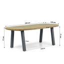 Lifestyle Falcon/Glasgow dining tuintafel 240 x 120 cm thumbnail