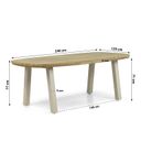 Lifestyle Falcon/Glasgow dining tuintafel 240 x 120 cm thumbnail