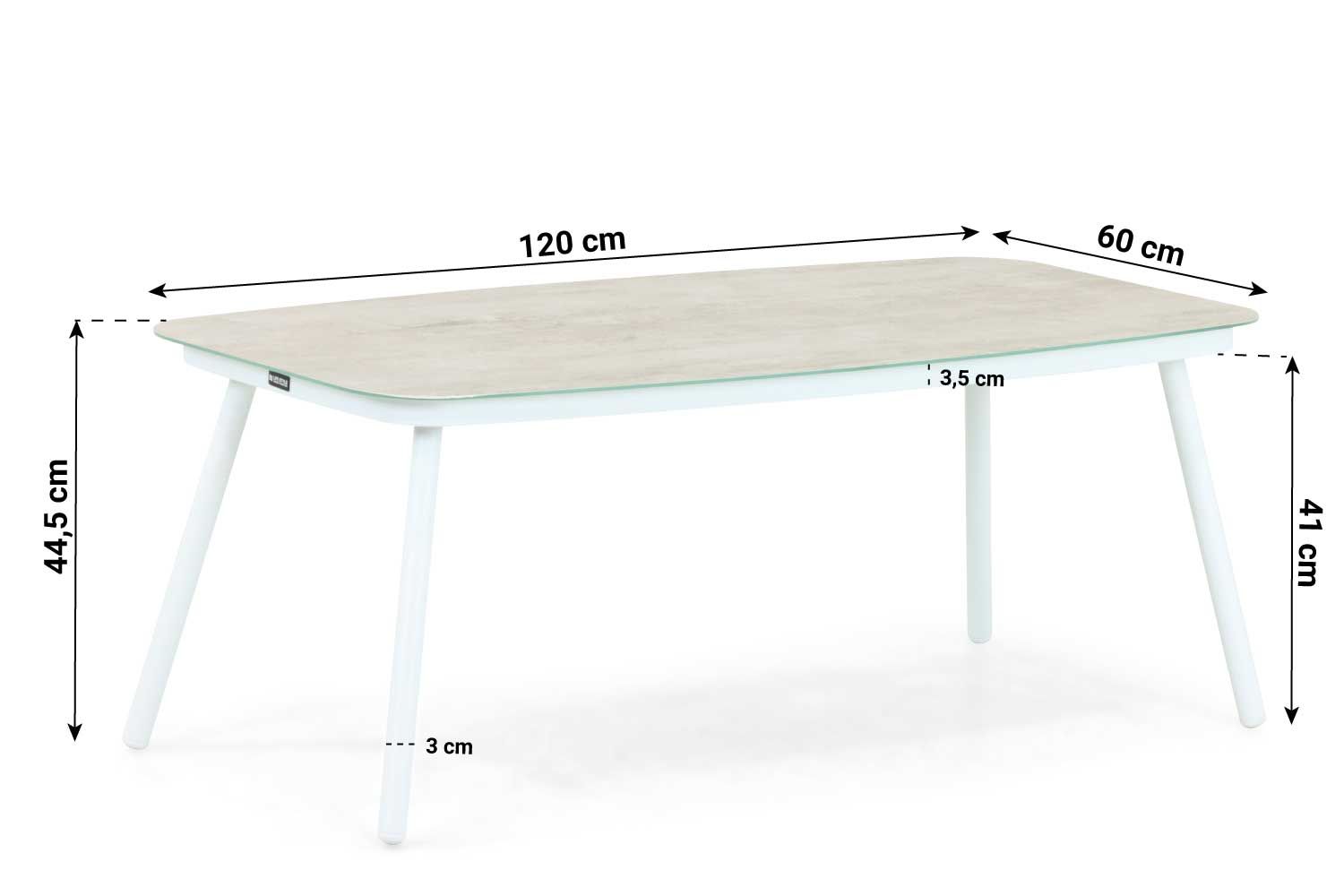 Lifestyle Feraro stoel-bank loungeset 4-delig