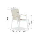 Lifestyle Fiora/Cardiff 180 cm dining tuinset 5-delig thumbnail