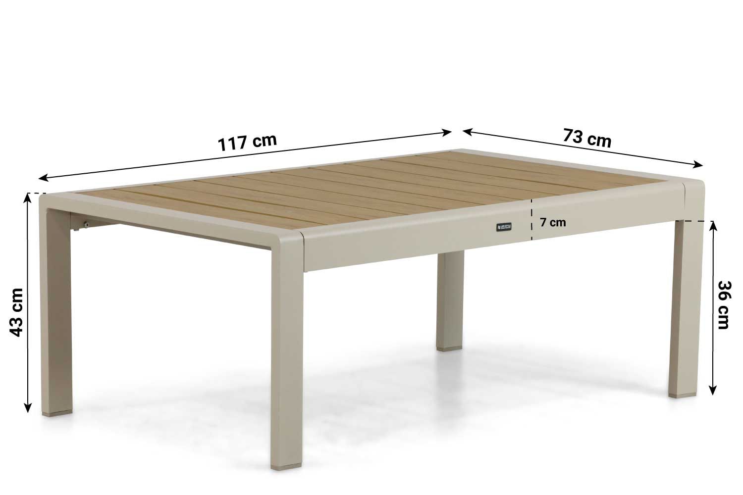 Lifestyle Lezo stoel-bank loungeset 4-delig
