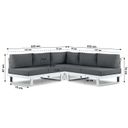 Lifestyle Lorenzo hoek loungeset 3-delig thumbnail