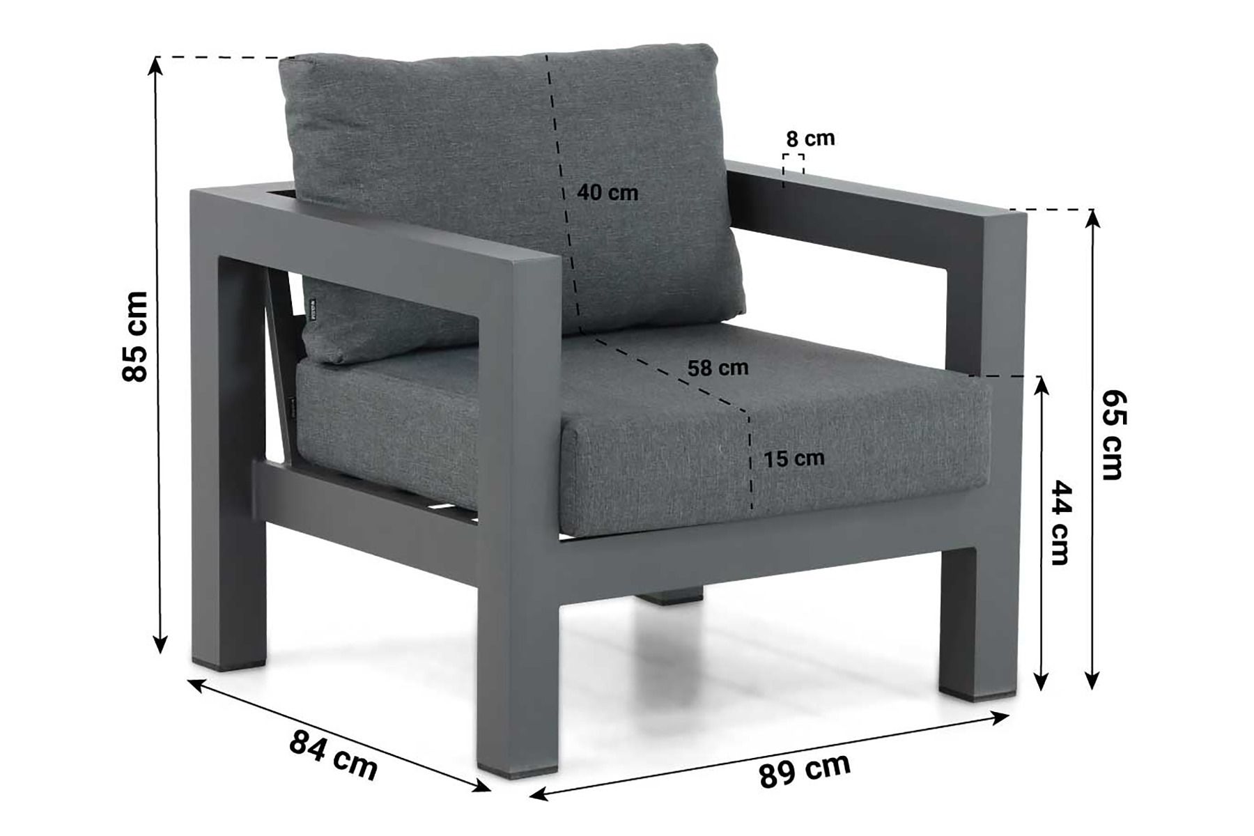 Lifestyle Luca lounge tuinstoel