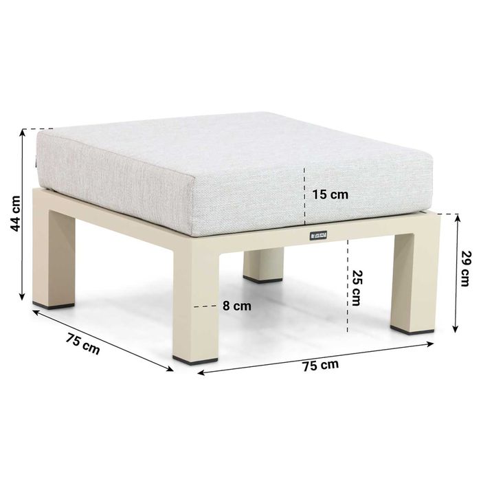 Lifestyle Luca hoek loungeset 4-delig