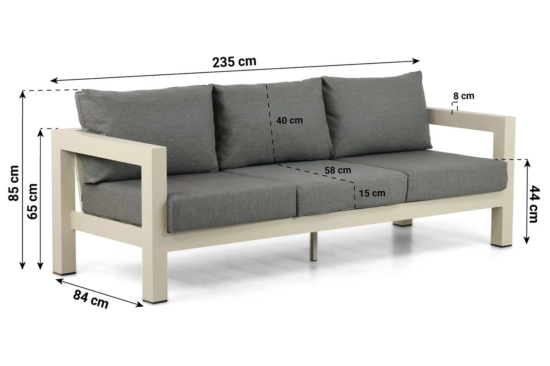 Lifestyle Luca lounge tuinbank