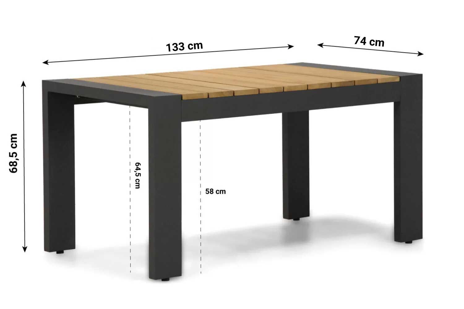 Lifestyle Milano stoel-bank loungeset 4-delig