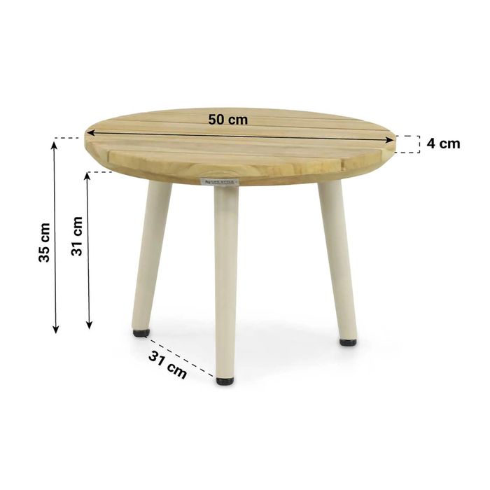 Lifestyle Montana loungetafel ø 50 cm