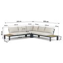 Lifestyle Navarra hoek loungeset 3-delig thumbnail
