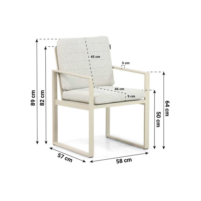 Lifestyle Nuno dining tuinstoel