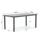 Lifestyle Sella/Porto 160 cm dining tuinset 5-delig thumbnail