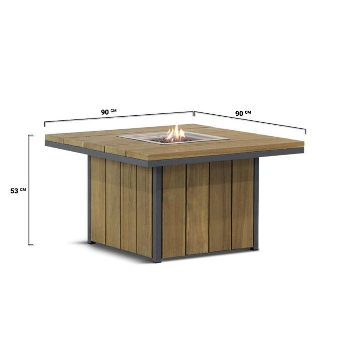 Lifestyle Pure Island/Seaside 90 cm hoek loungeset 4-delig