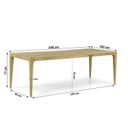 Lifestyle Sentis dining tuintafel 240 x 100 cm thumbnail