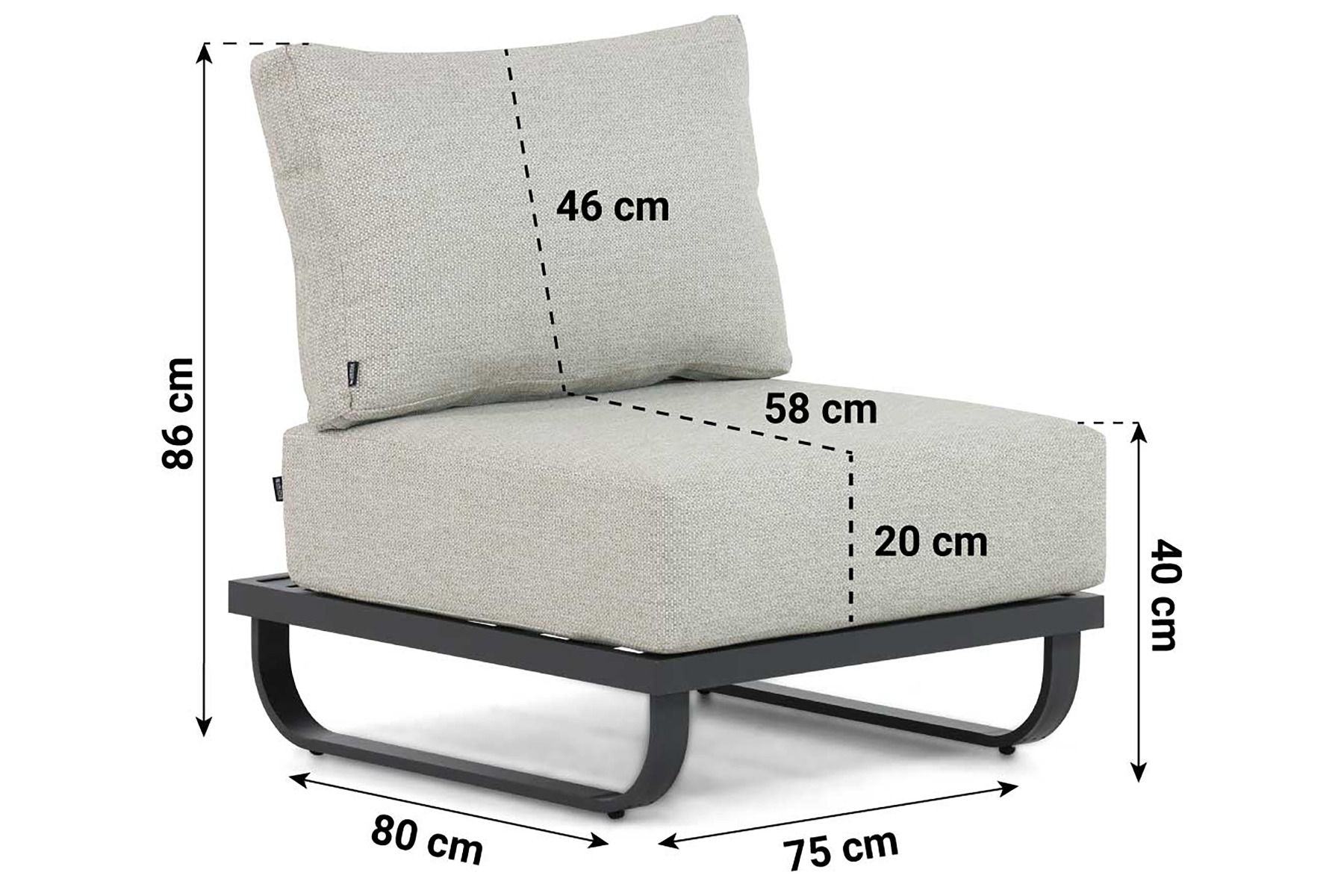 Lifestyle Venice hoek loungeset 7-delig