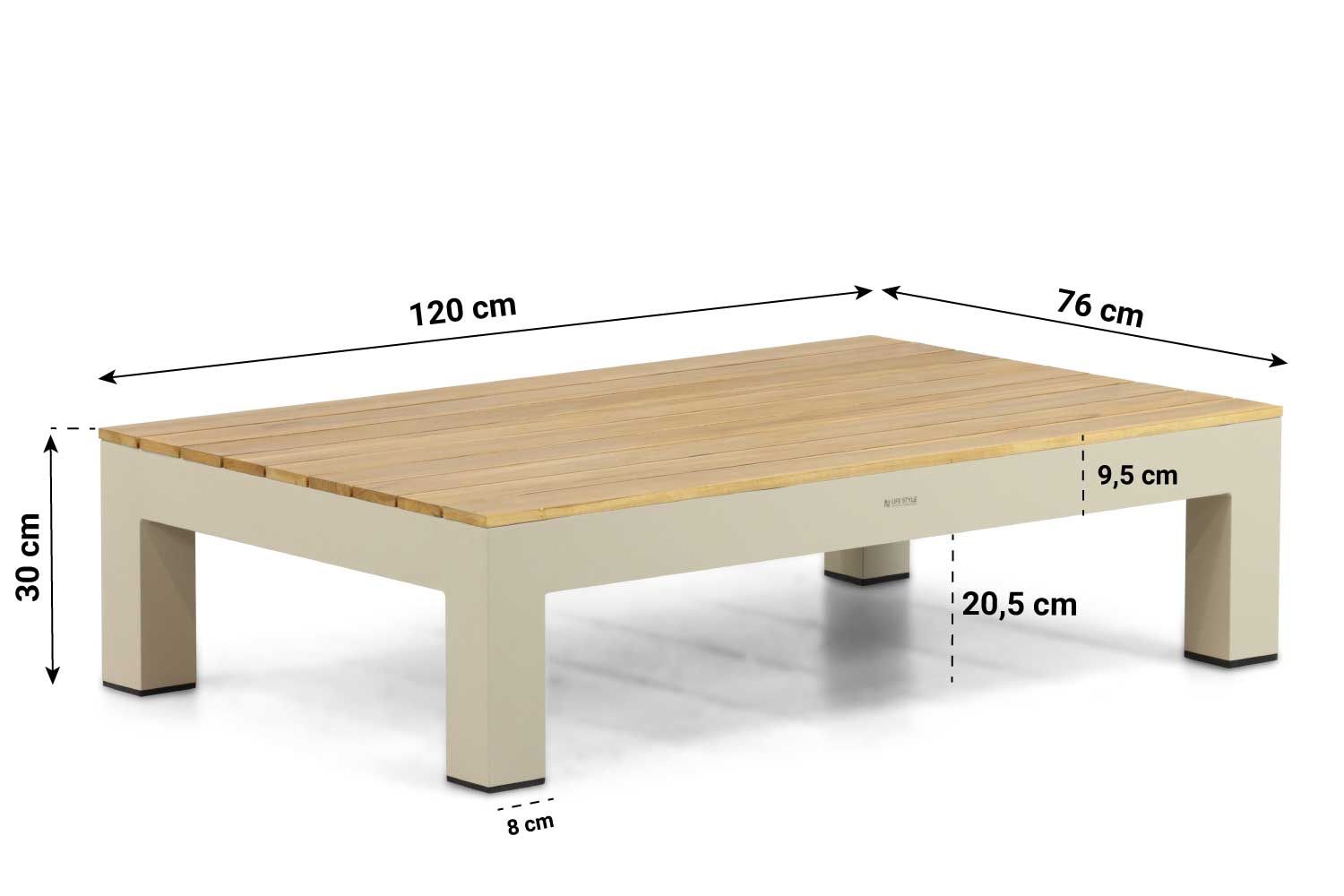 Lifestyle Vittoria hoek loungeset 5-delig