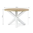 Lifestyle Fiora/Wellington 120 cm dining tuinset 5-delig thumbnail