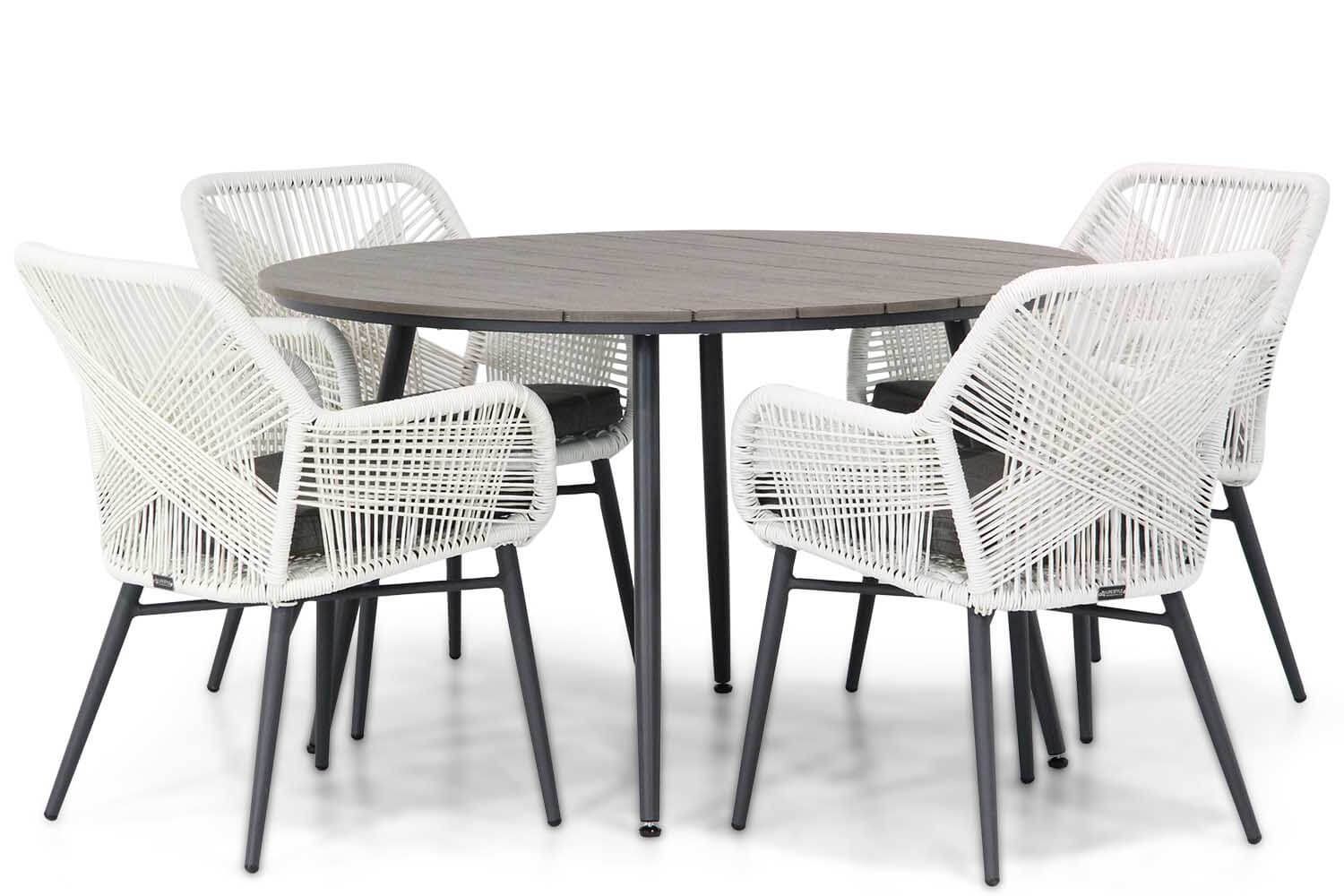 Lifestyle Advance/Matale 125 cm rond dining tuinset 5-delig thumbnail