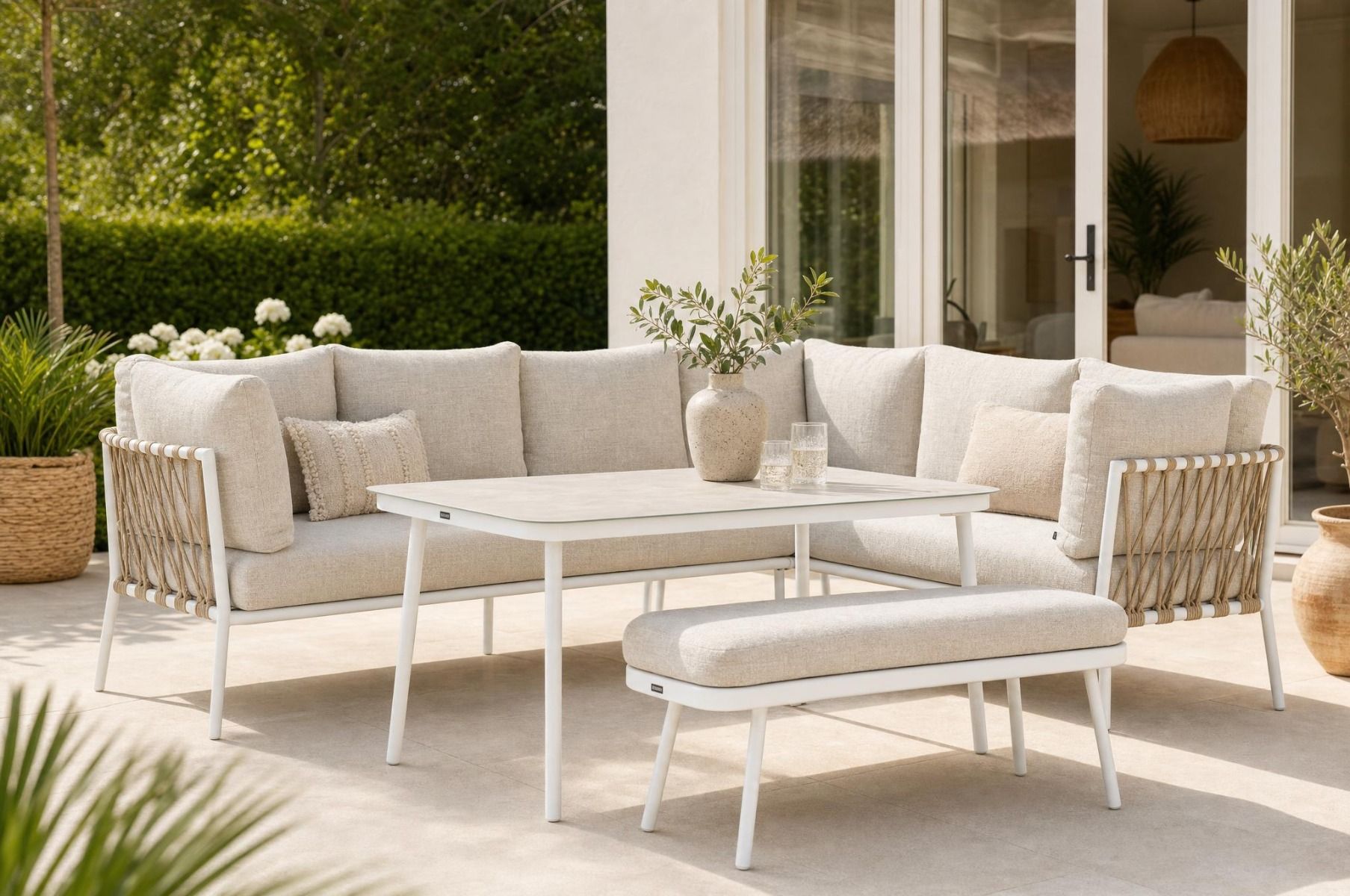 Lifestyle Boretti dining loungeset 4-delig